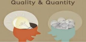 Quantity & Quality